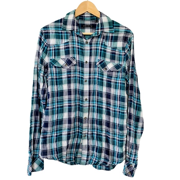 Theory Other - Theory Plaid Button Down